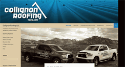 Desktop Screenshot of collignonroofing.com